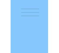 5mm Squared Paper - Maths Exercise Book A4: 100 Page Notebook of Graph Paper - 0.5cm Grid - 90 GSM - Light Blue Jotter
