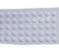 5mm SS21 White Self Adhesive Acrylic Rhinestones Plastic Face Gems Stick On Body Jewels for DIY Cards and Invitations Crafts Bling Sticker - 5 Sheets - 250PCS
