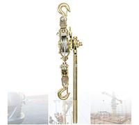 5mm Steel Cable Winch, Manual/Electric Hoist, Ratchet Puller for Electrical Maintenance, Heavy Duty Alloy Construction, Wire Pulling Tool, Double Gear System