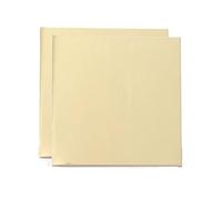 5mm Thick Brass Sheet - 2 Pack Easy-to-Cut Metal Sheets for DIY Projects, Electrical Engineering, and Crafting(300mm*300mm)