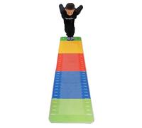 5mm Thick Long Jump Measuring Equipment, Soft Jump Exercise Mat for Jump Rope/Workout, Jumping Practice Test Device, Safe Exercise Board