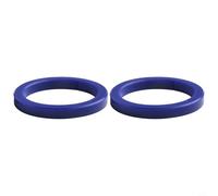 5mm Thick Replacement Heat-Resistant E61 for Ring for All E61 Head for Group Heads. Silicone Group Modern Gasket Seal Replica for Cafelat Food-Grade Espresso Machines - 8 (Blue)(2pcs)