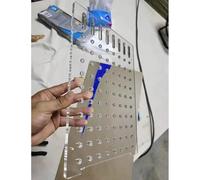 5mm Thick Transparent Acrylic Aquarium Divider with Suction Cups, Fish Tank Isolation Partition for Space Division