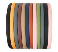 5mm Thin Headbands For Women, 12 Pcs Plastic Headband with Teeth Simple Head Bands Combing Hairbands Hair Accessories for Girls, Teens and Women