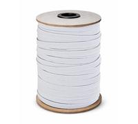 5mm White Flat Elastic Band 100 Metres DIY Crafts Garment Making Waistbands