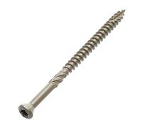 5mm Wood Screws Self-Tapping Torx Green with High Anti Corrosion Protection C4 Multi Purpose Use the Pozi Flat Head (Box of 200pcs) Size: 5mm x 60mm