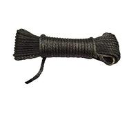 5mm x 15m ATV Winch Line 3/16" x 50ft Synthetic Rope 4500lb Off-Road Winch Cable Lightweight Plasma Rope for Boat & ATV Recovery