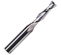 5mm x 22mm Flute x 1/4" Shank Solid Carbide Spiral 2 Flute Up Cut Router Bit for Wood, Hard Wood, PVC & Acrylic (5mm x 22mm Flute)