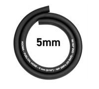 5mm x 3meter Fuel Hose - Reinforced Rubber Hose for Fuel, Diesel, Petrol, Water - Oil-Resistant Flexible Pipe for Engine Fuels, Industrial Use