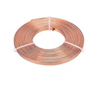 5mm x 5M colored Aluminum Craft Wire - 8 Colors, Jewelry-Grade, Rustproof for Bezel/Rings/Earrings(Coppers)