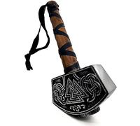 5MOONSUN5's Thor Hammer Metal Mjolnir, 15-Inch, Adult