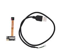 5MP Camera Module 1.8mm 180° Fixed Focus Webcam Board with USB Cable HBVCAM-5M2118FF180-48 V11