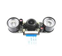 5MP Night View Camera Module Webcam Fish Key Wide Angle 130 Degree 3B 4B 3B+ Model Oblique Field View