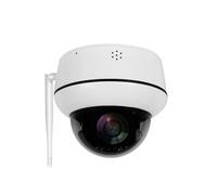 5MP Wi-fi Dome PTZ Camera 5X Optical Zoom IP Camera Humanoid Tracking Two-way Talk Wireless Home Security Surveillance Cameras(Cam with 128G)