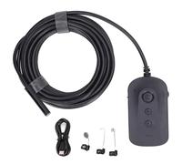5MP WiFi Endoscope Camera IP67 Borescope with Auto Focus 6 Adjustable LEDs for Pipe Engine Inspection Compatible with iOS and Android