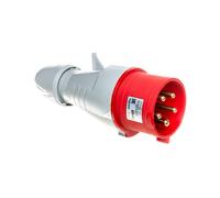 5P 32A 400V Portable Plug Red IP44 P17 TEMPRA PRO 555239