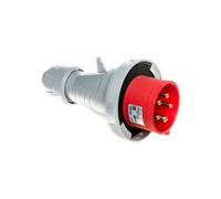 5P 32A Portable Plug 400V Black IP67 TEMPRA P17 555439
