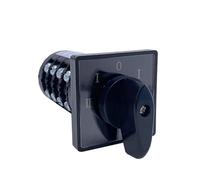 5P Five Positions HZ5B-20/4 Changeover Rotary Cam Switch 20A 4 Poles 16 Terminals Silver Contact 1Pcs