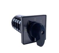 5P Five Positions HZ5B-20/4 Changeover Rotary Cam Switch 20A 4 Poles 16 Terminals Silver Contact 1Pcs