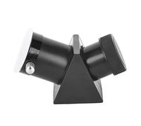 5P0081 Black Refraction Diagonal Mirror, Astronomical Telescope Accessory, 45 Degree Viewing Angle with Cover, 0.965 Inch Interface for Astronomy and Terrestrial Observat