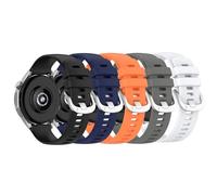 5Pack 18mm Watch Bands Compatible with Huawei Watch GT4 41MM/Garmin Venu 3S/Forerunner 265S Smart Watch Band Strap Soft Silicone Replacement Wristband Sport Band Bracelet for Women Men, 18mm (for GT4