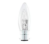 5Pack Candle 46 W C35 ECO Halogen Dimmable Energy Saver Light Bulbs B22 BC Bayonet Cap 240 V 46W = 60W