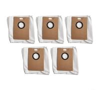 5Pack Dust Bag Replacement Part for Tapo RV30 Max Plus, for Tapo RV20 Max Plus Robot Vacuum Cleaner, Large Capacity Non-woven Fabrics Dust Bag Spare Part