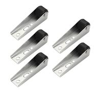 5Pack Heavy Type Furniture Casters, Load Bearing Swivels, Black