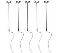 5PACK Model Railway Yard Lights Twin LED Lights Flood Light 1:76 / OO Guage