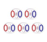 5pack Montessori Educational Toys, Addition Subtraction Game Toy 2 Player Fidget Push Bubble Board Game for Kids Family forty Classrooms Travel Entertainment, Gifts for Kids