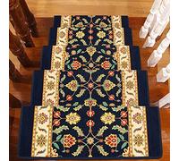 5Pack NonSlip Stair Carpet Treads with Removable Rubber Support Washable Indoor Steps & Easy to Clean 65x24x3CMSafe & t for Your Home