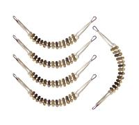 5pack Parrots Wood Birds Swing Reliability Chewable Bites Bridge Birds Parakeets Toy For Parakeets And Small Parrots