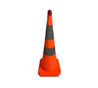 5Pack Traffic Reflective Cones Collapsible for Driving Practice Construction Zones Road Safety Safety Cone