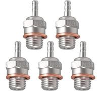 5Packs RC Glow Plugs 70117#3 N3 Hot Spark Nitro Engine Parts Replace OS 8 for Redcat Kyosho HSP HPI 1/8 1/10 Scale RC Car Truck Buggy