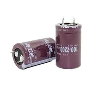 5pc 100V2200uf Electrolytic Capacitor Radial 2200UF 100V 25x40mm 22x35MM IDGTTLDF
