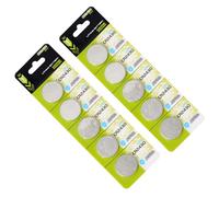 5pc / 10pc CR2430 Button Cell Batteries Coin Cells Battery Suitable for Remote Devices Electronics Power Supplies High Capacity Coin Battery