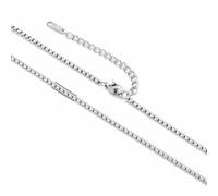5pc 18K Gold Color PVD Plated Stainless Steel O Ripple Twisted Chain Necklace Adjustable Chain DIY Necklace-DY684-1 FZZ