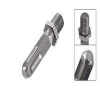 5pc 3/8" 1/2" Drill Chuck Adapter SDS Plus to 3/8" 1/2" M10 M13 Thread Keyless Drill Chuck Adapter Round Shank for Impact Driver (Color : 64 x 17mm)