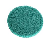 5pc 4-inch Power Scrubber Brush Set Scrub Pads Hook & Loop Non-Woven Abrasive Sanding Disc Industrial Cleaning,Grit 180