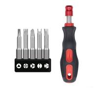 5pc 7pc or 13pc Special-Shaped Screwdriver Bit Set with 1/4 Inch Self-Locking Bit Holder Handle for Electronics Repair and DIY Projects (A)