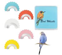 5pc Bird Whistle 5Colors,Wacky Bird Whistles for Adults, Wacky Whistle,Tough Whistles, Oral Stunts Tricks Gag Tweeting Noisemaker (Blue，White，Orange，Pink,Yellow)