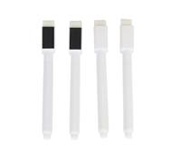 5pc- Creative dust- Liquid Chalk Light Board Magnetic Blackboard Pen-White Non-Magnetic