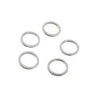 5pc Exhaust Pipe Header Gasket Fit For SV650 DL650 DR650 AN650 XF650 GSX-R 1000 GSX1300 14181-04K00 22D00 22D01