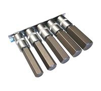 5Pc Extra Large Hex Bit Socket Set 14mm - 24mm 1/2" Drive