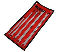 5Pc Extra Long Flat Ring Long Reach Spanner 8mm - 19mm (Neilsen Ct3119)