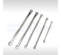 5Pc Extra Long Ring Spanner Set Long Reach Spanners 12 Point Wrench 8mm-19mm Set