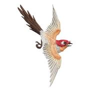 5pc Flying Bird Embroidery Patch DIY Stick On Repair Decal for Clothing Hole Decoration(Color 3)
