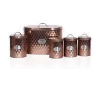5pc-kitchen-food-storage-bread-bin-golden