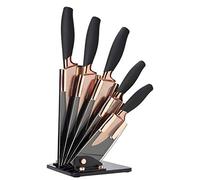 Taylor's Eye Witness Brooklyn Rose Gold 5 Piece Fan Shaped Knife Block Set