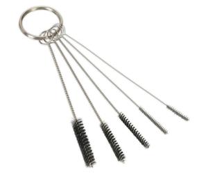 5pc Mini Spray Gun / Airbrush Cleaning Set - Brass Wire Pipe Cleaning Brush Tool